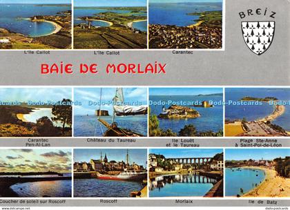 D047803 Baie de Morlaix. Carantec. Chateau du Taureau. Morlaix. Editions d Art J