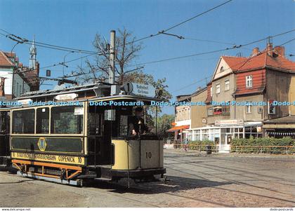 D050983 Schones Berlin. Kopenick Alt Schmockwitz. Historischer Triebwagen 10. De