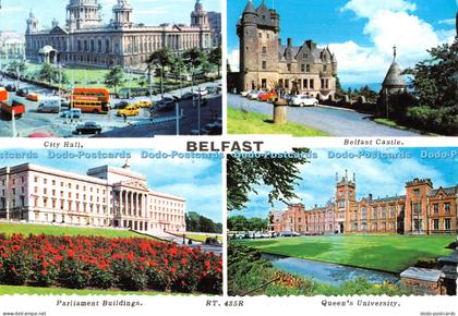 D051210 Belfast. Parliament Buildings. Belfast Castle. Bamforth. Multi View