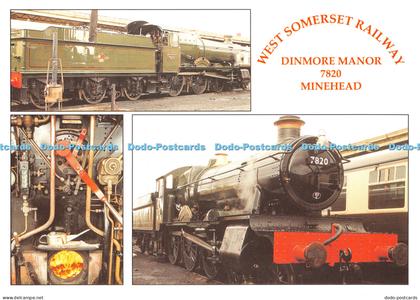 D052627 West Somerset Railway. Dinmore Manor 7820 Minehead. West Somerset Railwa