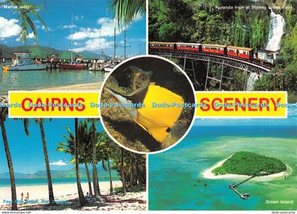 D057326 Cairns Scenery. Marlin Jetty. Green Island. Peer Productions. Multi View