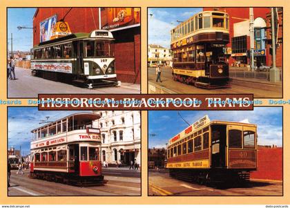 D063358 Historical Blackpool Trams. Blackpool Pantograph Car No. 167. Blackpool