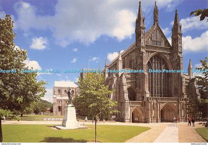 D064636 Winchester Cathedral. West Front. John Crook. Winchester Cathedral Enter