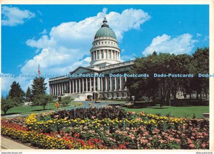 D069884 Utah. State Capitol. Salt Lake City. Plastichrome. George Mc Company. Do