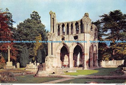 D074797 Dryburgh Abbey. Berwickshire. Scotland. Dixon. 3578. 1968