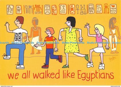 D075945 We all walked like Egyptians. Aiken Graphics. 1999