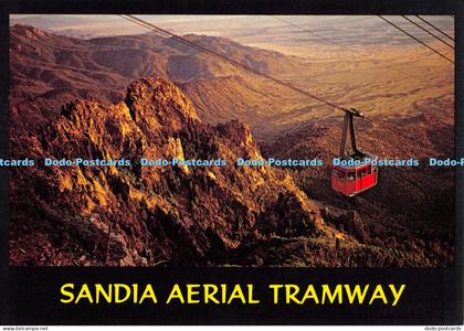 D077540 Sandia Aerial Tramway. Albuquerque. New Mexico. Dick Kent. Plastichrome.