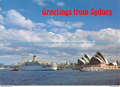 D079690 Greetings from Sydney. Sydney Opera House. Engelander Trading Co. Etco.