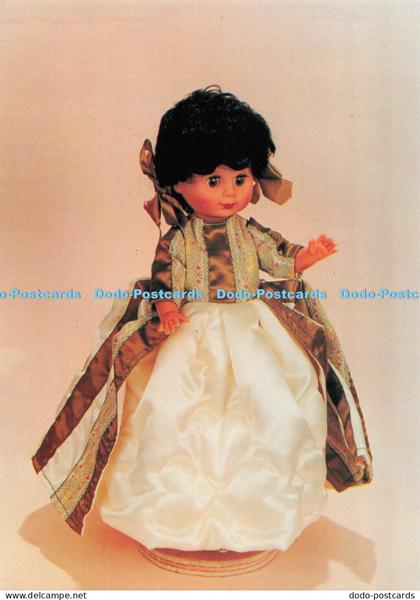 D084148 5. Welsh Doll. Carmarthenshire. Dressed doll in 18th. century upper clas