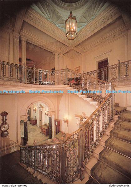 D085868 Berwickshire. The Only Silver Staircase in the World at Manderston Duns.