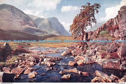 D091266 Pass of Glencoe. Argyllshire. Scots Pictorial Series