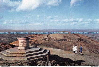 D091444 Summit of Worcestershire Beacon. Great Malvern. Worcestershire. Dixon