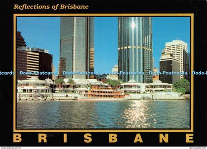 D096880 Brisbane. Reflections of Brisbane. The Pier. Sunbird Distributors