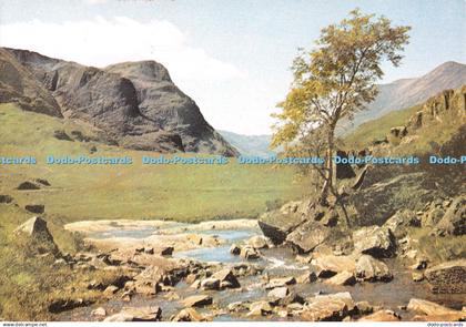 D113929 Glencoe. Argyllshire. River Coe. Dixon. 1985