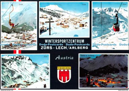 D114058 Wintersportzentrum. Zurs. Lech. Arlberg. Austria. Zurs. Risch Lau. Multi