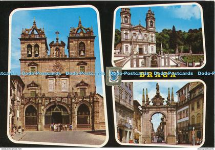 D146777 Braga. Multi view. Portugal. Cathedral. Lifer. No 700