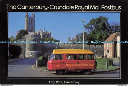 D149736 Canterbury. City Wall. The Canterbury. Crundale Royal Mail Postbus. Head