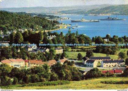 D176765 Dunbartonshire. Careloch From Whistlefield Brae. Careloch Head. Valentin