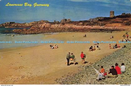 D179337 Guernsey. Lancresse Bay. Guernsey Wholesale. Photographic Greeting Card.