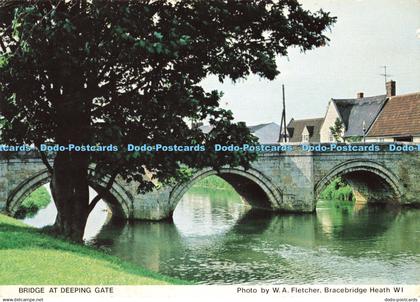 D182513 Bridge at Deeping Gate. Lincolnshire North. Lincolnshire South and Humbe