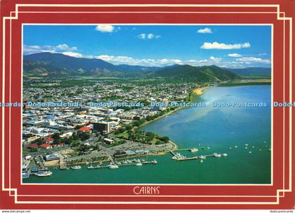 D190087 Aerial View of Cairns. N. Q. Peer Productions. 1987