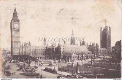 ENGLAND - London - Houses of Parliament, Parliament Square