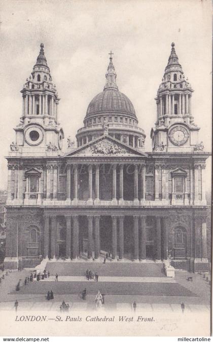 ENGLAND - London - St. Paul's Cathedral West Front