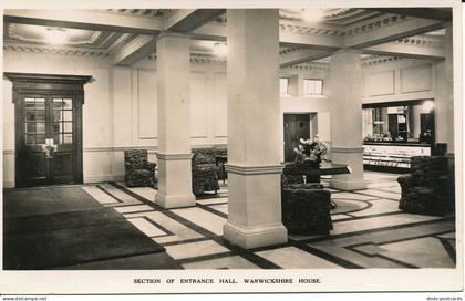 PC00469 Section of Entrance Hall. Warwickshire House