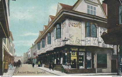 PC01214 Ancient House. Ipswich. 1909