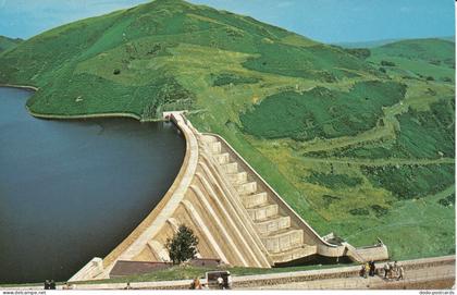 PC06682 Clywedog Dam. Montgomeryshire. Jarrold. Cotman Color