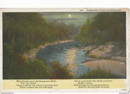 PC10440 Suwannee River in Dixieland. Asheville. American Art. No 144