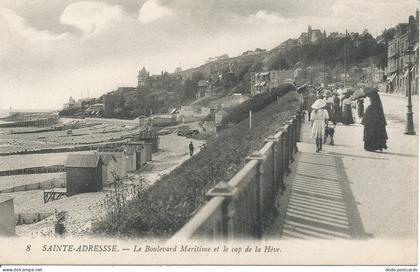 PC10530 Sainte Adressse. Le Boulevard et le cap de la Heve. No 8