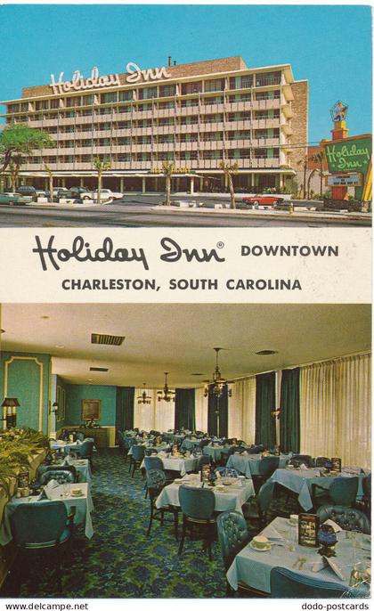 PC12330 Holiday Inn. Downtown. Charleston. South Carolina. Curteichcolor