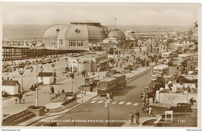 PC16127 Pier Pavilion. Marine Parade. Worthing. A. W. W. Brighton and Worthing.