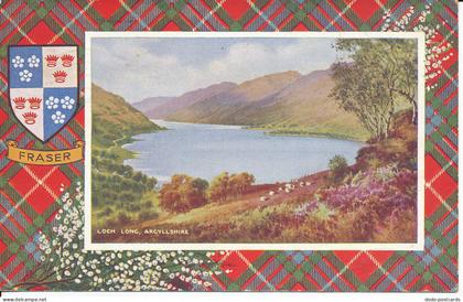 PC27579 Loch Long. Argyllshire. Valentine. Art Colour. 1947