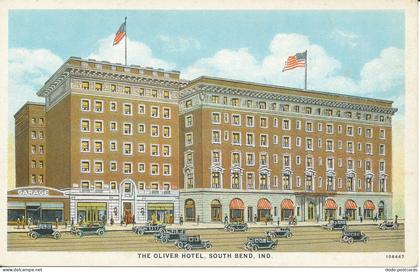 PC37344 The Oliver Hotel. South Bend. Ind. Curt Teich. No 106447. B. Hopkins