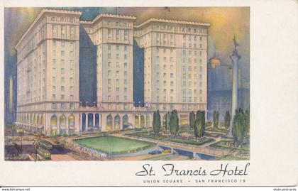 PC40310 St. Francis Hotel. Union Square. 1947