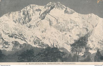 PC43384 Kanchenjunga. Darjeeling. Telephoto. J. Burlington. 1924. B. Hopkins