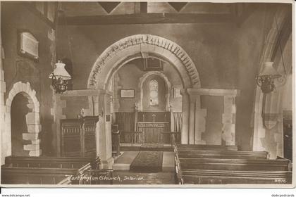 PC44962 Tortington Church. Interior. Thompson