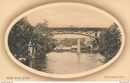 PC51544 Wolfe Street Bridge. Sherbrooke. Que. Valentine