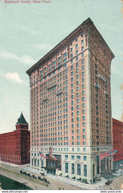 PC54381 Belmont Hotel. New York. 1908