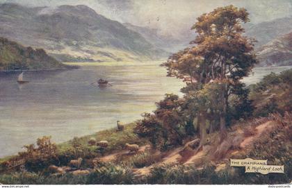 PC66626 The Grampians. A Highland Loch. Tuck. Oilette. No 7338. 1905