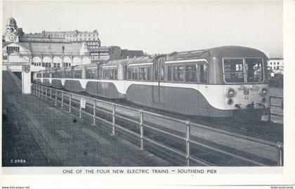 PC67692 One of the Four New Electric Trains. Southend Pier