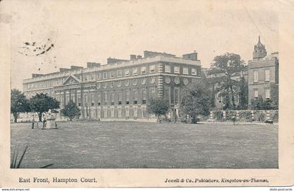 PC68385 East Front. Hampton Court. Jewell. 1905