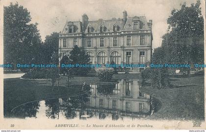 R005076 Abbeville. Le Musee d Abbeville et de Ponthieu. Neurdein. 1918