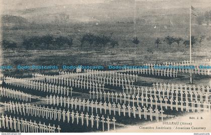 R009249 Belleau. Cimetiere Americain. J. Bourgogne