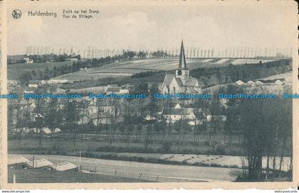 R014499 Huldenberg. Zicht op Het Dorp. Vue du Village. Alphonse Vanwayenbergh. N