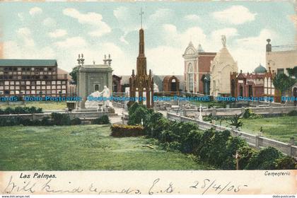 R017001 Las Palmas. Cementerio. 1905