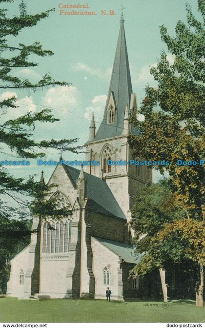 R017269 Cathedral Fredericton. N. B. Valentine