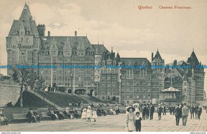 R017469 Quebec. Chateau Frontenac. Montreal Import